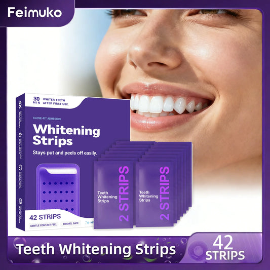 Purple Teeth Whitening Strips